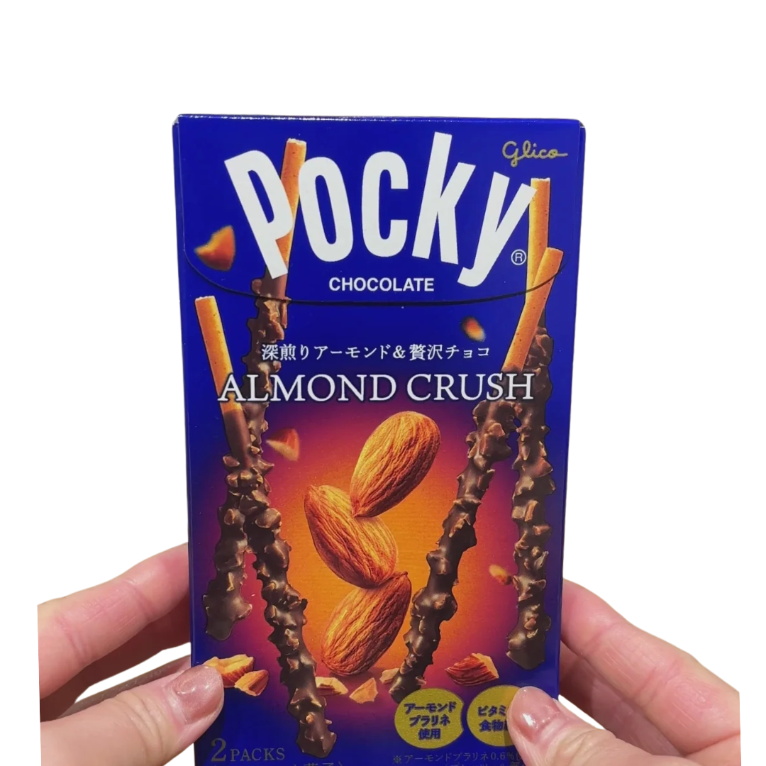 2 Pack Palitos Chocolate Almendra Pocky Glico 46,2 Gr