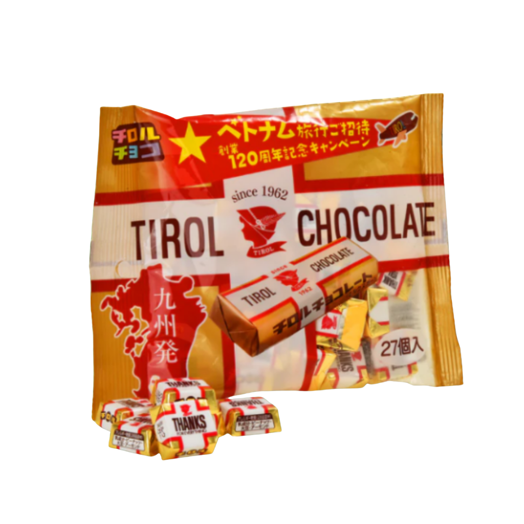Turrón Chocolate Leche Tirol 180 Gr 21 Unid.