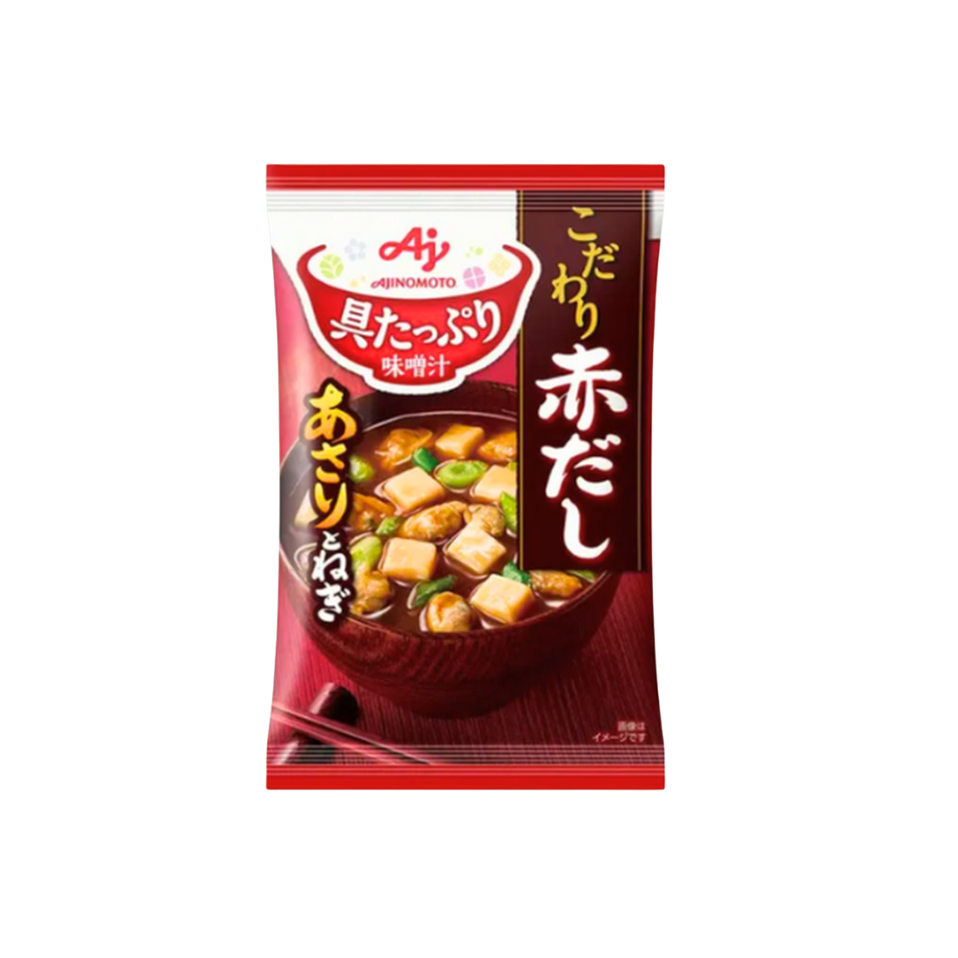 Sopa Instantánea Miso Almejas Cebolla Verde Ajinomoto 13.2 Gr
