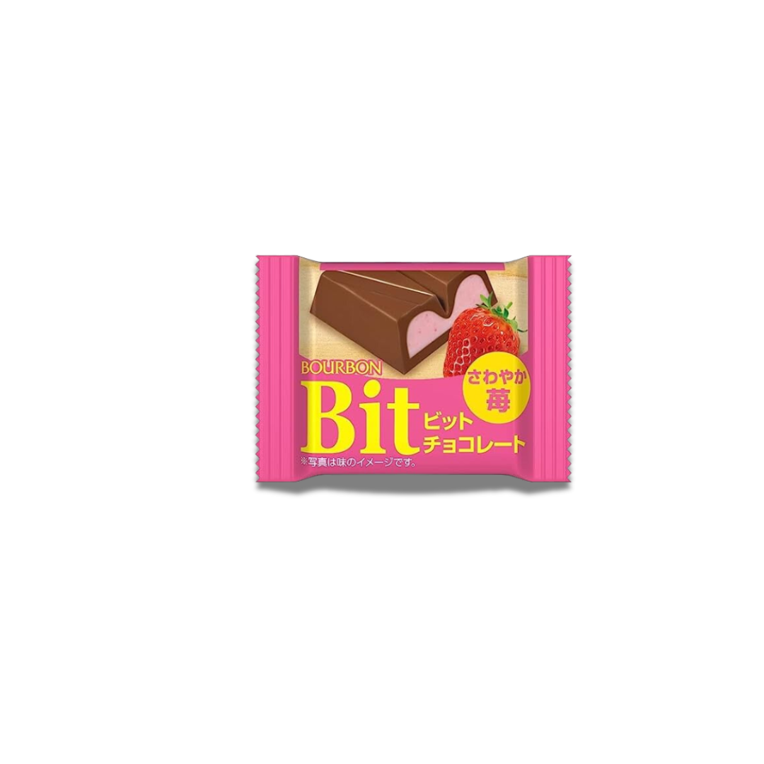 Chocolate Crocante Fresa Bit Bourbon 13 Gr - Kenko Foods