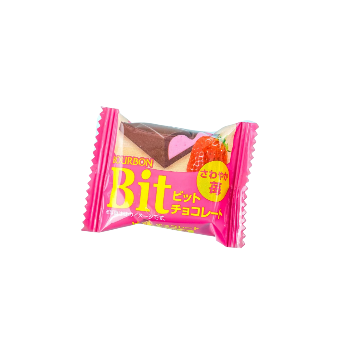 Chocolate Crocante Fresa Bit Bourbon 13 Gr - Kenko Foods