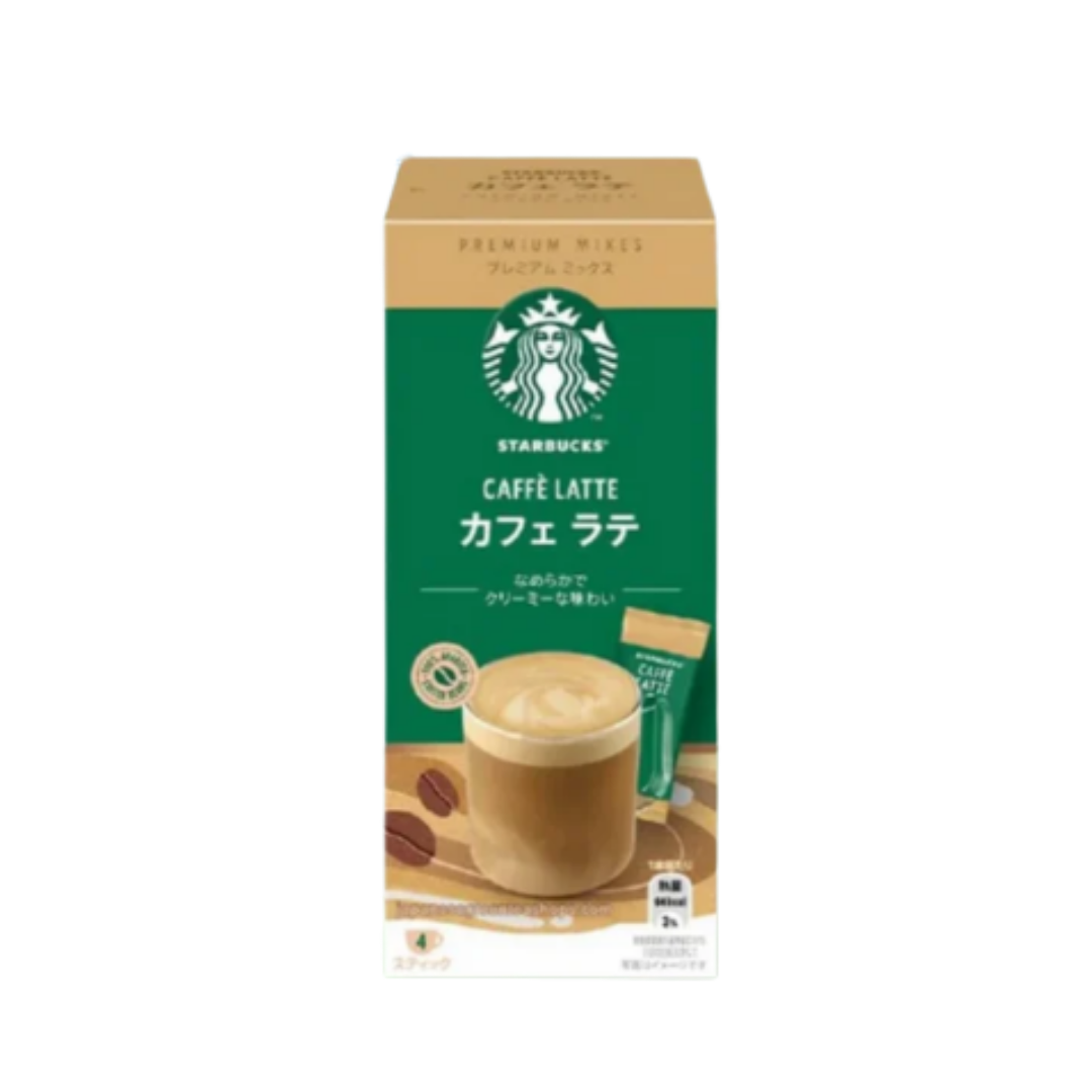 Café Instantáneo Premium Mix Latte Starbucks 72 Gr 4 Unid.
