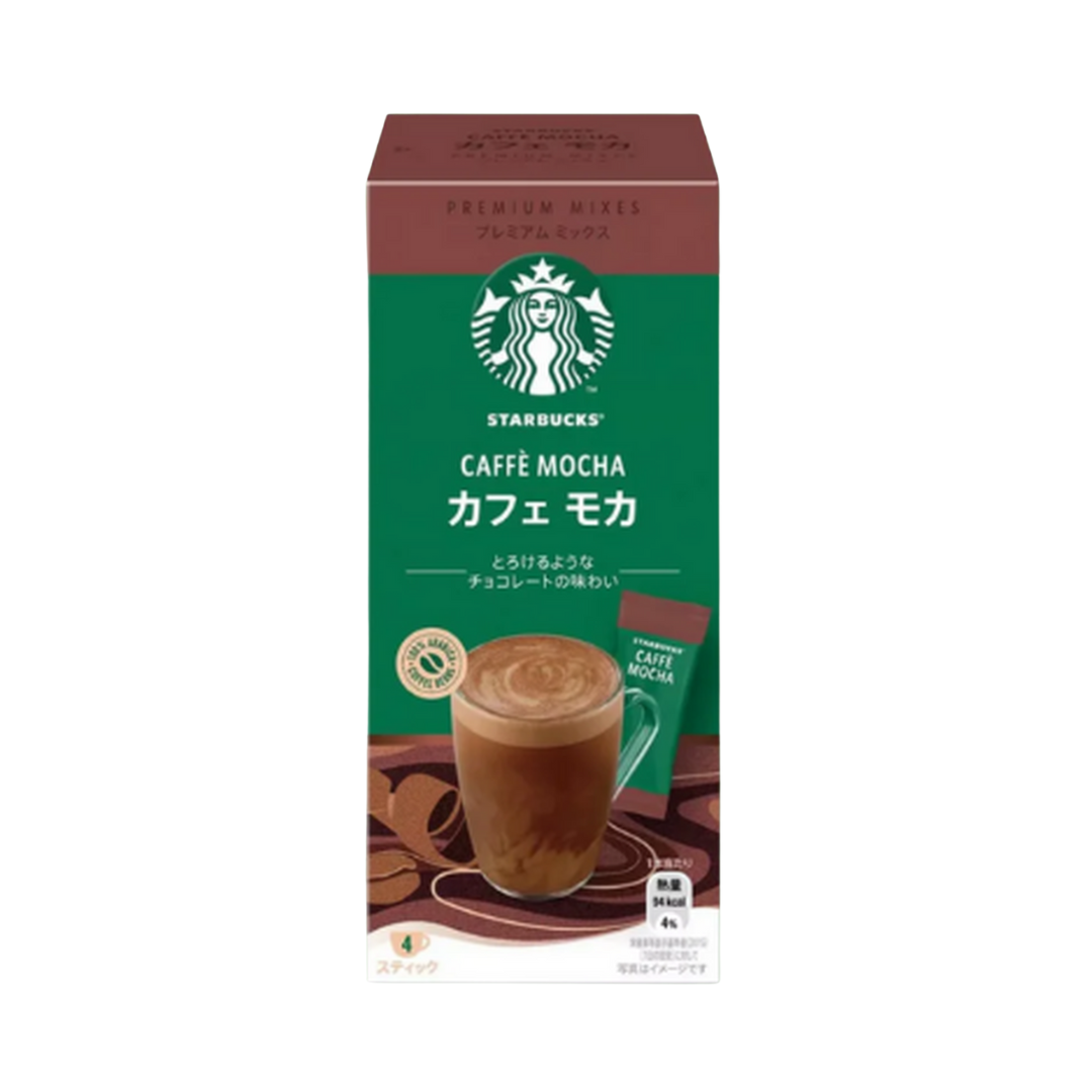Café Instantáneo Premium Mix Mocha Starbucks 88 Gr 4 Unid