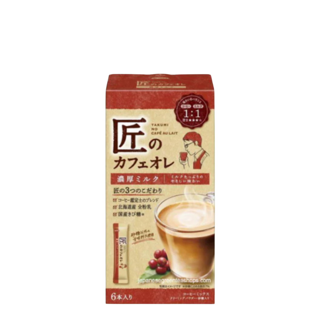 Café Rica Leche Takumi's 84 Gr 6 Unid.